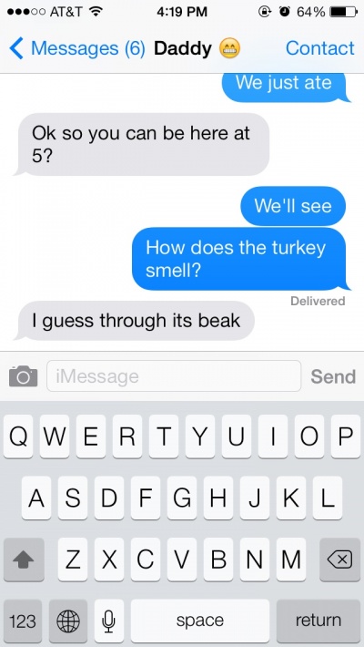 How Does the Turkey Smell?