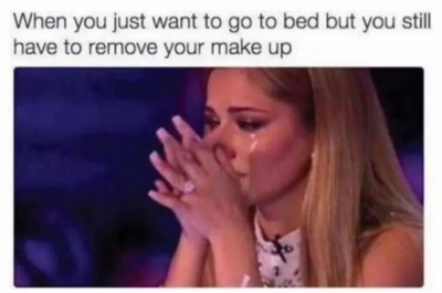 Removing Makeup is a Headache too