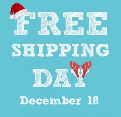 December 18 is Free Shipping Day