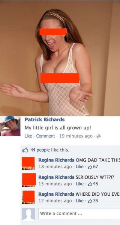 His Little Girl Was All Grown up