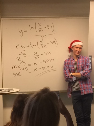 Super Cool Math Teacher Knows How to Wish Mathematically