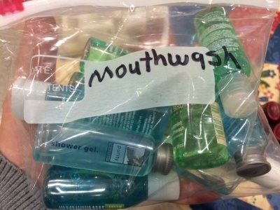 That's a Good Collection of Mouthwashes, Oh Wait