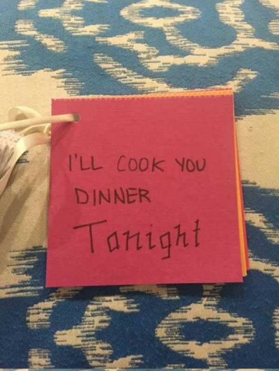 I Will Cook You Dinner Tonight