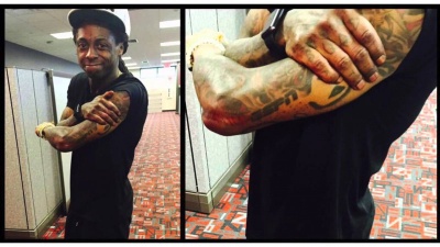 ESPN Tattoo On His Arm