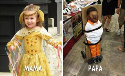 Cosplay - Mom vs. Dad