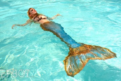 A sexy mermaid