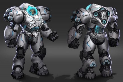 Starcraft 2 - Combat suit