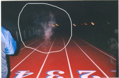 A running ghost?