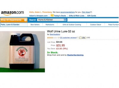 Wolf Urine