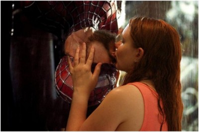 Spider-Man Engagement Photo
