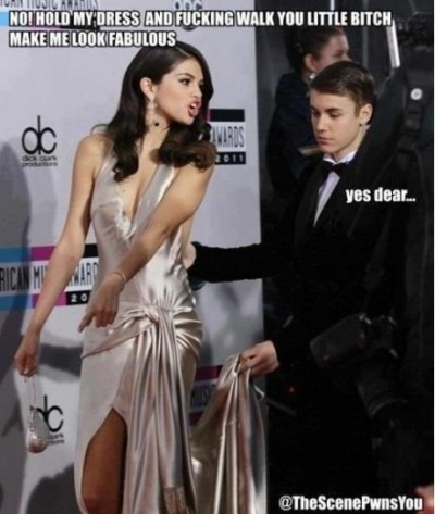 She wears the pants