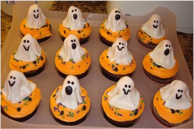 Ghost Cupcakes