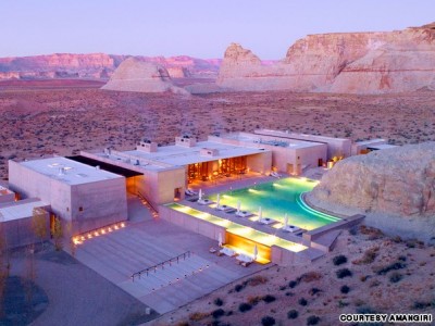 Hotel in the desert