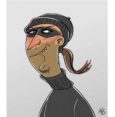 Fallen Burglar