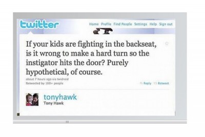 Tony Hawk Parenting Tips