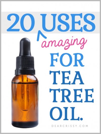 Tea tree oil for ticks