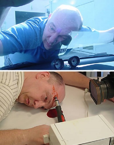 Shot dead
