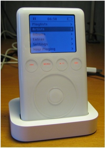 The Original iPod Released in 2001