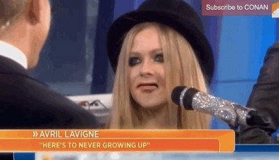 Avril Lavigne & Sly Stallone