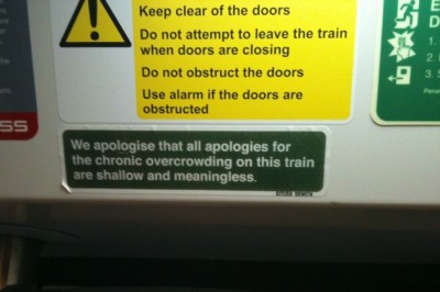 Fake apology