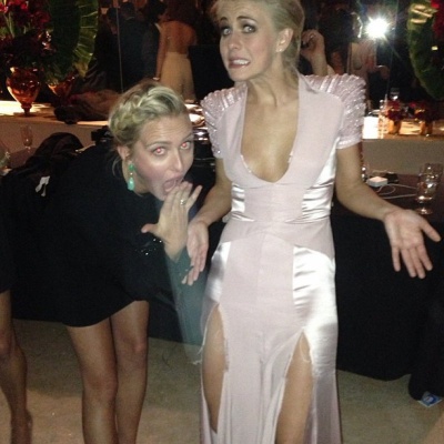 Julianne Hough's Double Slit