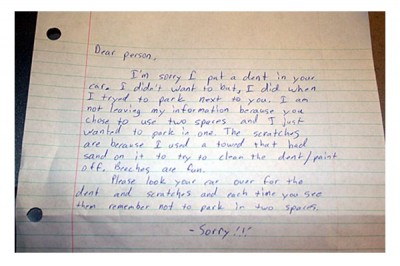 Hit And Run Apology