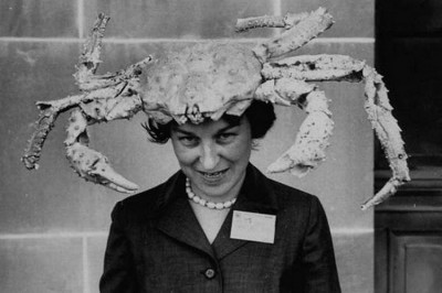 There's a crab on your head