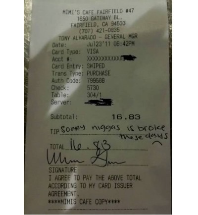 Absolutely hilarious receipt tips