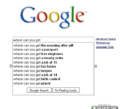 Hilarious Google Search Suggestions