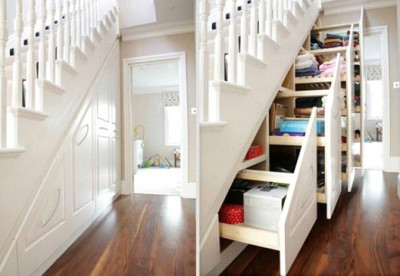 Staircase Shelves