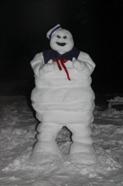 The famous snowman