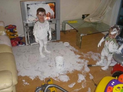 These Two Brothers Who Think Paint is for Fun