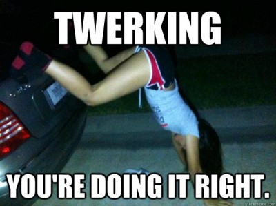 Professional twerking