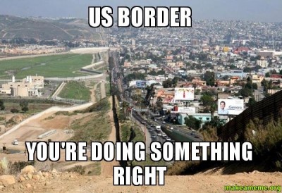 The different a border makes