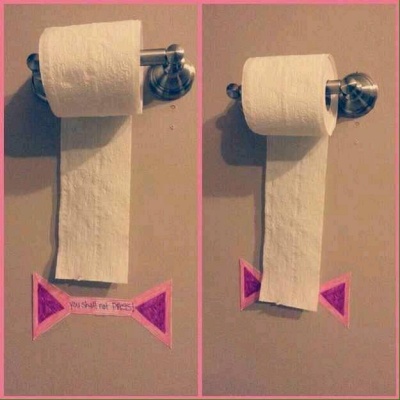 Stop Kids from Wasting Toilet Paper