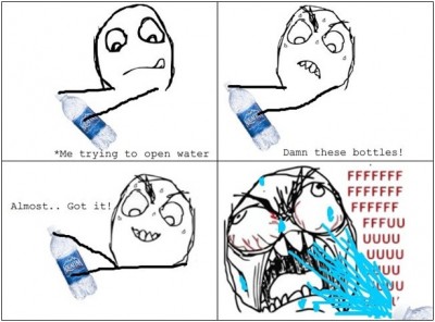 The Water Bottle Struggle