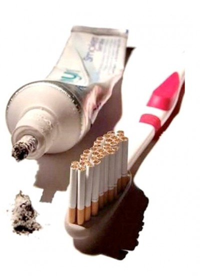 Smoking Toothbrush