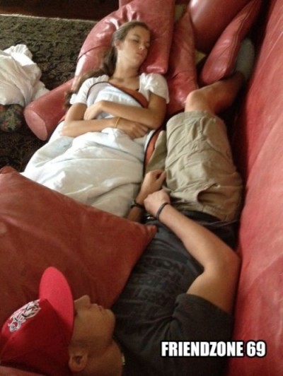 Sleeping together..almost