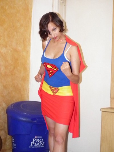 The vested Supergirl