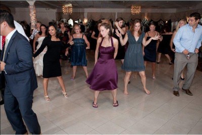 Dancing at the wedding