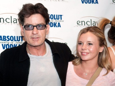 Charlie Sheen And Bree Oslon