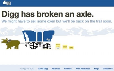 Digg admit's a failure