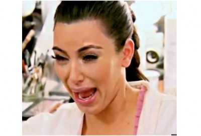 Kim Kardashian Crying