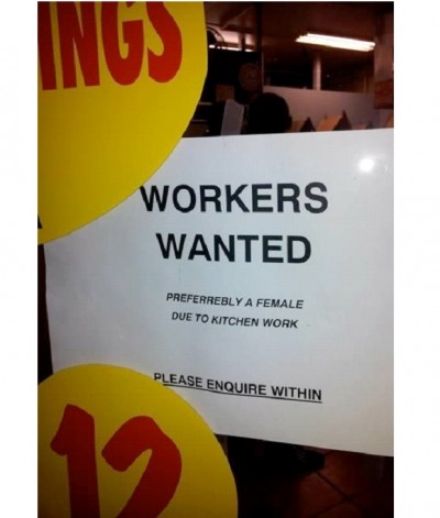 Female Kitchen Work