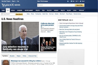 Yahoo news