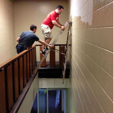 Ladder On The Edge