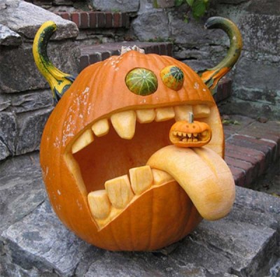 Horny pumpkin