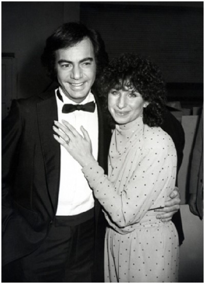 Barbara Streisand and Neil Diamond