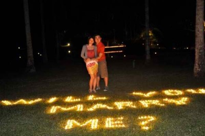Marry Me By Candlelight