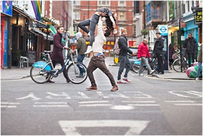 Dancers Among Us Engagement Photo